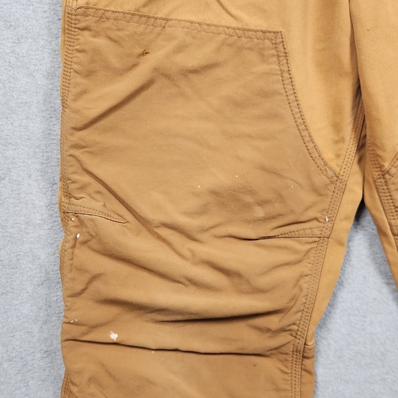Carhartt Double Knee Pants 34x30 (Actual 32x28) Brown Relaxed Upland Field - Picture 8 of 16